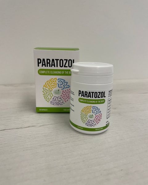 Frasco e caixa de Paratozol
