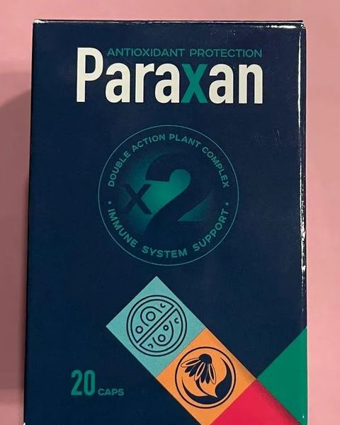 Frasco de cápsulas Paraxan